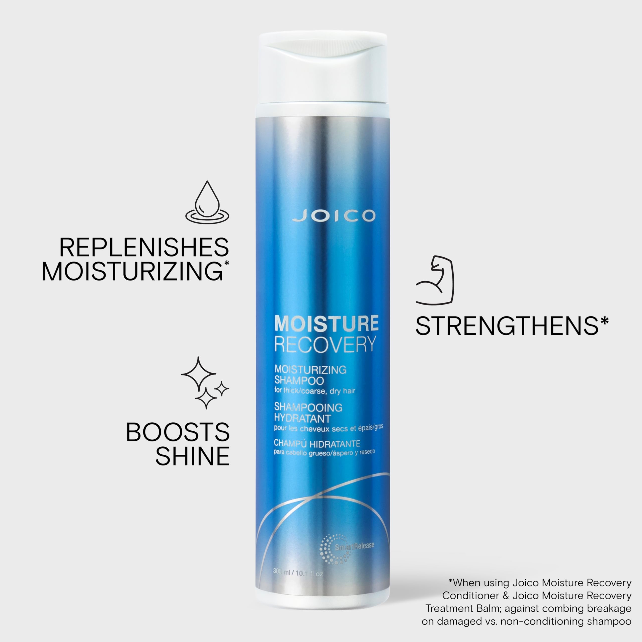 Joico Moisture Recovery Shampoo or Conditioner for Dry Hair, Thick Coarse Hair, Moisturizing Shampoo or Conditioner for Dry Damaged Hair with Keratin 🍁 All In One Marketplace Canada