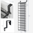 Whitmor 36 Pair Over-The-Door Rack-Gunmetal Gray Shoe Organizer 🍁 All In One Marketplace Canada