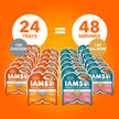 IAMS Perfect PORTIONS Adult Wet Cat Food, Chicken Flavour, 75g (24 Pack) 🍁 All In One Marketplace Canada