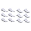 Fruit of the Loom mens 12 Pair Pack Dual Defense Cushioned Socks, White/Grey, 6-12 🍁 All In One Marketplace Canada
