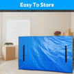 Mattress Bag for Moving,Extra Thick Mattress Cover Queen Mattress Storage Bag with 8 Strong Handles & Zipper,Heavy Duty Mattress Bags,Waterproof Mattress Protector - Moving Supplies(208.3*160*38CM) 🍁 All In One Marketplace Canada
