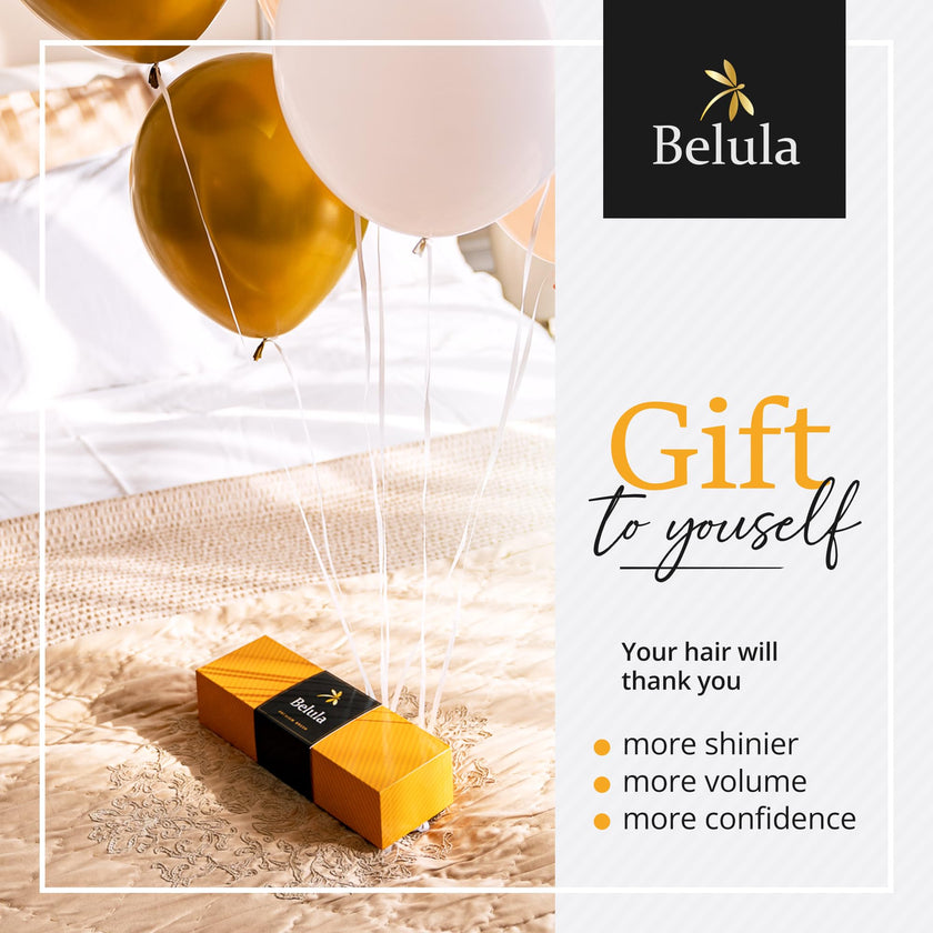 Belula 100% Boar Bristle Hair Brush Set (Medium). Soft Natural Bristles for Thin and Fine Hair. Restore Shine And Texture. Wooden Comb, Travel Bag and Spa Headband Included! 🍁 All In One Marketplace Canada