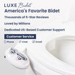 LUXE Bidet NEO 320 - Warm Water Bidet Attachment for Toilet Seat, White 🍁 All In One Marketplace Canada