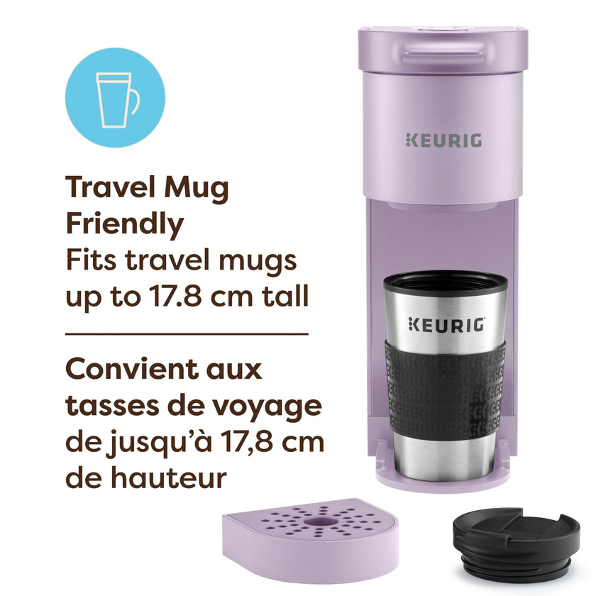 Keurig K-Mini Go Single Serve K-Cup Pod Coffee Maker, Violet 🍁 All In One Marketplace Canada