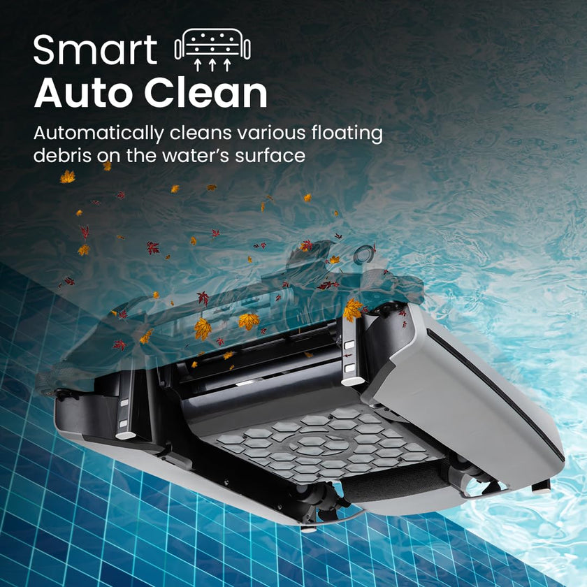 Betta SE Plus - Solar-Powered Robotic Pool Skimmer with 24/7 Continuous Cleaning Power, Dual Charging Options, Twin Salt Chlorine Tolerant Motors, and Shallow Water Safeguard 🍁 All In One Marketplace Canada