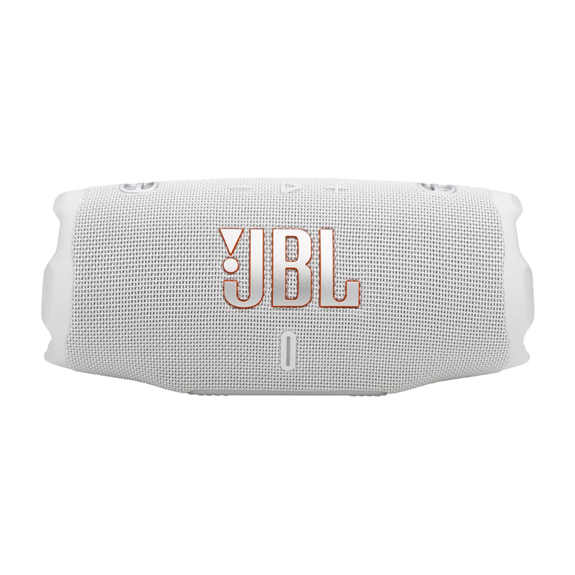 JBL Charge 6 - Portable Waterproof & Drop-Proof Bluetooth Speaker, Bold Pro Sound with AI Sound Boost, 28Hrs of Playtime, Built-in powerbank & Comes with a Sturdy/Removable Carrying Strap (White) 🍁 All In One Marketplace Canada