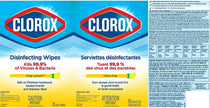 Clorox Disinfecting Wipes, Lemon Fresh, 75 Count, Multi-Pack of 6 Canisters 🍁 All In One Marketplace Canada