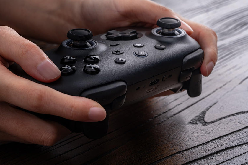 8BitDo Ultimate 2 Bluetooth Controller for Switch/Switch 2 & Windows PC, Switch Pro Controller with TMR Joysticks, Switchable Hall Effect/Tactile Triggers, Vibration and Motion Control - Black 🍁 All In One Marketplace Canada