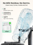 Grownsy EaseClean Bottle Washer Pro | All-in-One Bottle Washer and Sterilizer and Dryer | Baby Bottle Washer for Bottles, Pump Parts & Baby Essentials | Replaces Hand Washing 🍁 All In One Marketplace Canada