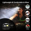 Blukar LED Headlamp Rechargeable,2000L High Lumen Super Bright Dimmable Headlight Flashlight with Motion Sensor- 8 Modes,Spotlight&Floodlight,IPX5 Waterproof for Camping,Hiking,Running,Fishing -2 Pack 🍁 All In One Marketplace Canada