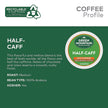 Green Mountain Coffee Half-Caff, Decaf, Medium/Dark Roast Coffee, 24 count 🍁 All In One Marketplace Canada