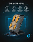 Anker 313 Wireless Charger (Stand), Qi-Certified for iPhone 15/14 / 13/12 / 11 / X / 8, 10W Max for Galaxy S23 / S22 / S21, Micro-USB (9V / 2A Adapter Required, Not Included) 🍁 All In One Marketplace Canada