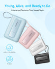 Anker Zolo Magnetic Power Bank, 10,000mAh Wireless Portable Charger with 30W Max Fast Charging, Battery Pack with Built-in USB-C Cable and Adjustable Stand, for iPhone 16/15 Series, AirPods, and More 🍁 All In One Marketplace Canada
