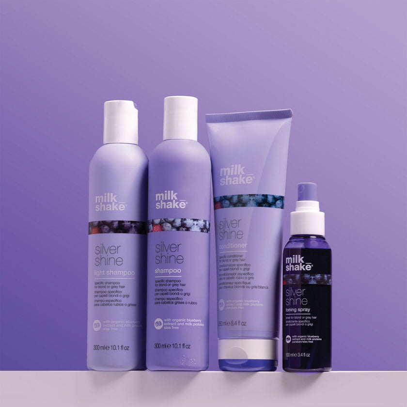 milk_shake Silver Shine Purple Shampoo for Blonde Hair - Blonde Toner for Brassy Hair 100% SLES-Free | 10.1 Fl Oz (300 ml) 🍁 All In One Marketplace Canada