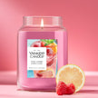 Yankee Candle Large Jar Scented Candle with up to 150 Hour Burn Time, Premium Plant Wax Blend for Cleaner Consistent Burn and Room Filling Fragrance, 22 oz, Iced Berry Lemonade 🍁 All In One Marketplace Canada