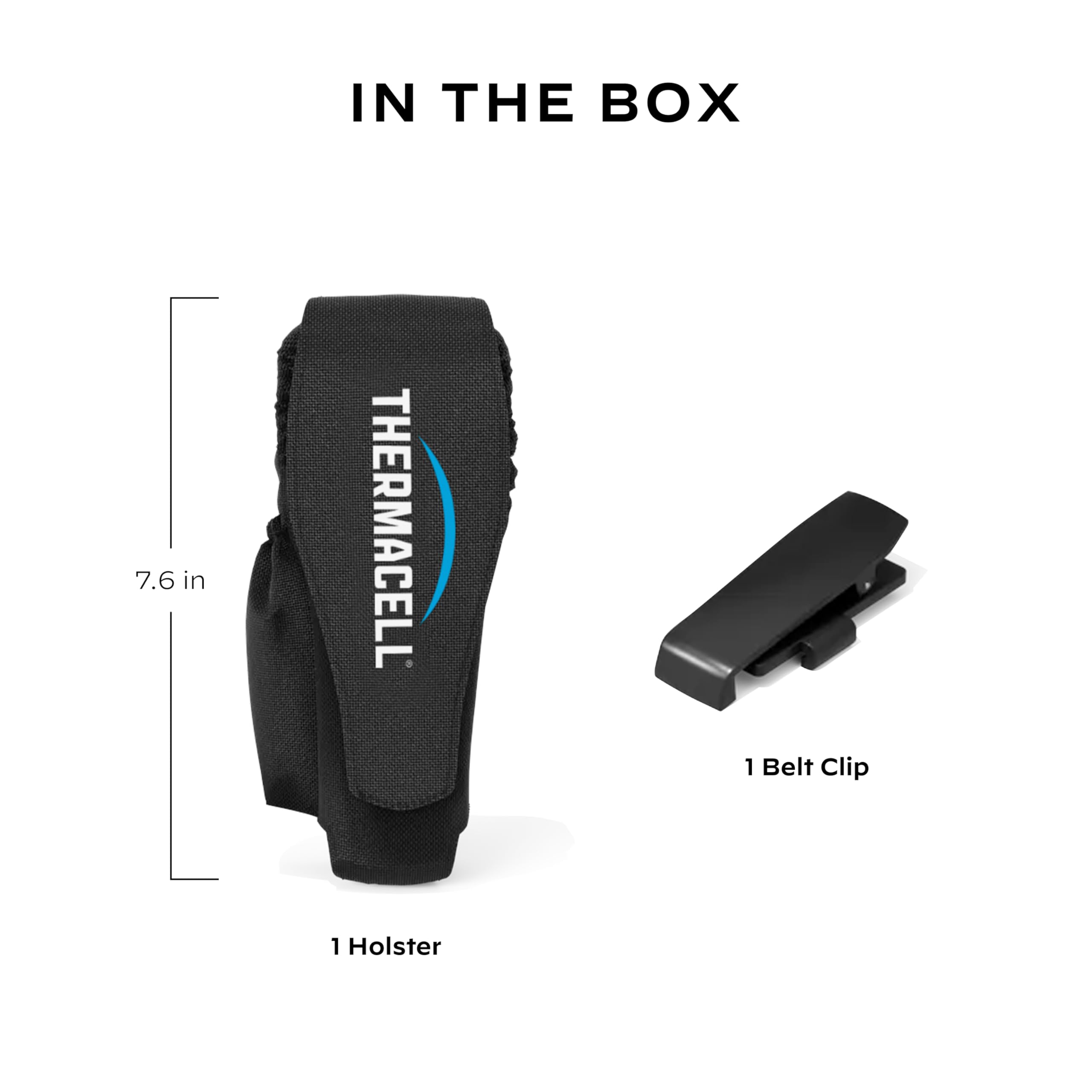 Thermacell Mosquito Repellent Holster with Detachable Belt Clip for Portable Repellers; Compatible with MR300 & MR450; 15 Foot (4,5-m) Zone of Protection; Deet Free Bug Spray Alternative 🍁 All In One Marketplace Canada