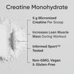Sports Research® Creatine Monohydrate - Pure Micronized Creatine Monohydrate Powder - Improves strength, power, and performance for Women and Men | Non-GMO 60 Servings 🍁 All In One Marketplace Canada