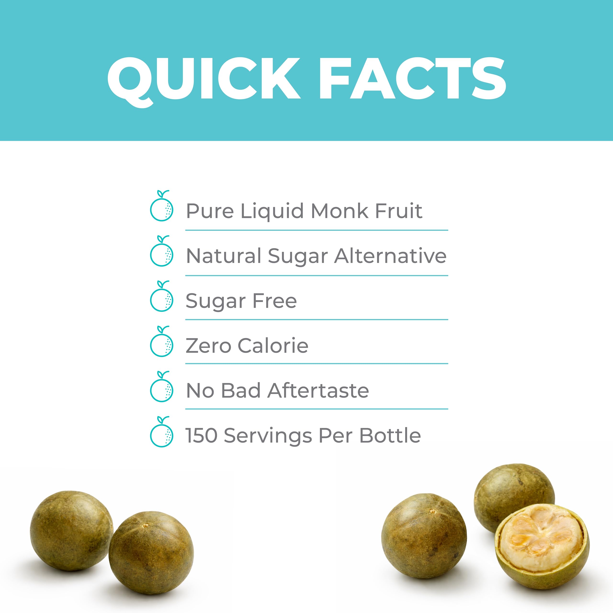 SweetMonk - 100% Pure Original Monk Fruit Liquid Sweetener Sugar Substitute - 1.7oz | No Water Added MonkFruit Extract | Zero Calorie Keto Friendly MonkFruit Drops | Vegan, Gluten Free | No Stevia 🍁 All In One Marketplace Canada