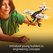 LEGO Technic Bush Plane Toy - Buildable Airplane Toy for Kids, Boys and Girls, Ages 8+ - Model Airplane Gift with Spinning Propeller, 4-Cylinder Piston Engine, and More - 42198 🍁 All In One Marketplace Canada