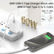 iPhone 17 16 15 Charger,3 Pack 20W USB-C Fast Wall Charger with 6ft USB C to USB C Cable for iPhone 17/16/16 Pro Max/16 Plus/15/15 Pro Max/15 Plus/iPad Air/iPad and More 🍁 All In One Marketplace Canada