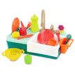B. toys Play Sink, Splash-n-Scrub Sink with Running Water Faucet 🍁 All In One Marketplace Canada