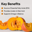 Nutridom Pumpkin Seed Oil Capsules 1000 mg, 90 Veggie Softgels, Cold-Pressed, Essential Fatty Acids, Linoleic & Oleic Acid, Vegan, Non-GMO, Gluten Free, Soy Free, Made in Canada 🍁 All In One Marketplace Canada