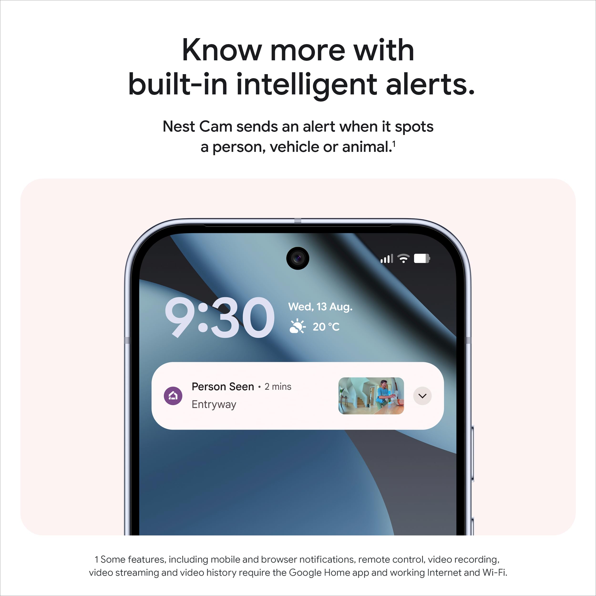 Google Nest Cam Indoor (Wired, 3rd gen) - 2K Video and Gemini 🍁 All In One Marketplace Canada