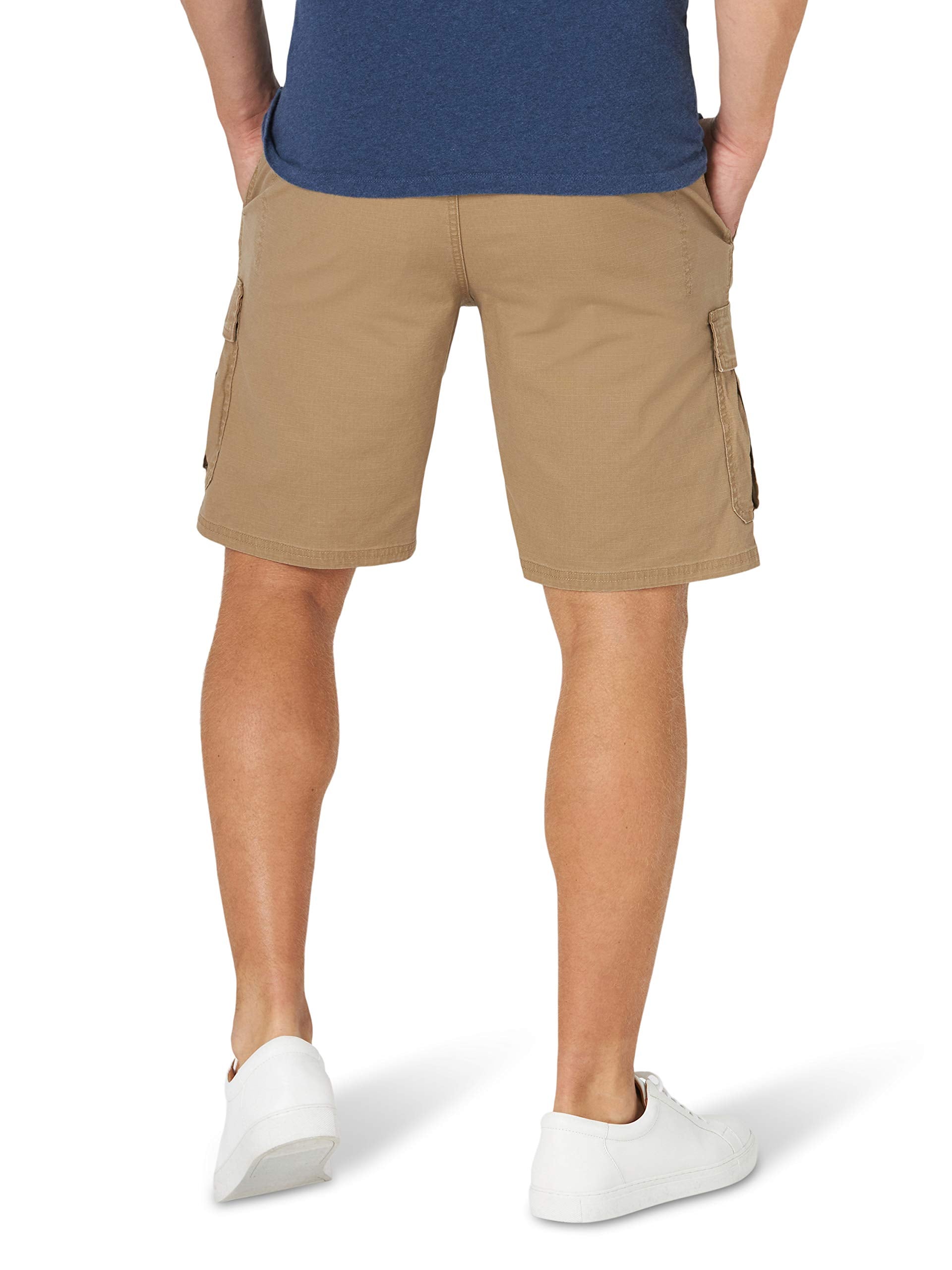 Wrangler Authentics Men's Classic Cargo Stretch Short, Petrified Oak, 34 🍁 All In One Marketplace Canada
