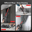 Cordless Vacuum Cleaner, 80,000PRM Stick Vacuum with 2 Powerful Suction Modes, Max 40 Mins Runtime, Protable 2600mAh Rechargeable Battery Vacuum Cleaner for Home (Pale Red) 🍁 All In One Marketplace Canada