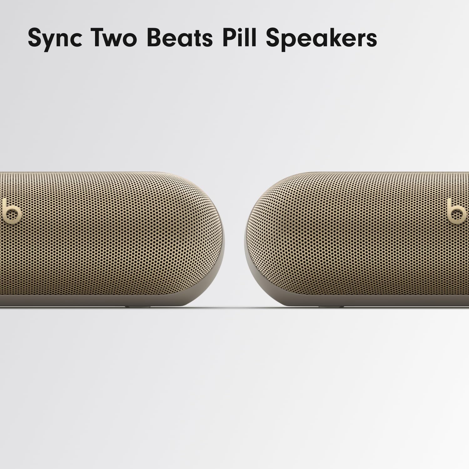 Beats Pill - Wireless Bluetooth Speaker and Portable Charger via USB-C - Up to 24 Hours Battery Life, IP67 Water Resistant, Apple & Android Compatible, Built-in Microphone – Champagne Gold 🍁 All In One Marketplace Canada