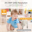 360° View 2K Pet Camera with Phone App 2 Pack, Indoor Security Camera, Baby Monitor, Motion Tracking, Pan/Tilt, Night Vision, Two-Way Audio, Works with Alexa, 2.4G WiFi Only (P2T 2PC) 🍁 All In One Marketplace Canada