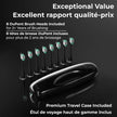 Aquasonic Black Series Ultra Whitening Electric Toothbrush | ADA Accepted Rechargeable Toothbrush, 8 Brush Heads & Travel Case, 40,000 VPM Electric Motor & Wireless Charging - 4 Modes with Smart Timer 🍁 All In One Marketplace Canada