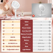 B Beauty Planet Makeup Mirror with Lights, Lighted Magnifying Mirror 30X with 3 Lighting and Adjustable Brightness, 2-Sided Height Adjustable Vanity Mirror for Bathroom, Women Gifts for Mom 🍁 All In One Marketplace Canada