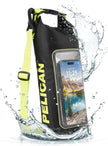 Pelican Marine IP68 Waterproof Dry Bag 2L w/Phone Pouch/Case - Black/Yellow 🍁 All In One Marketplace Canada