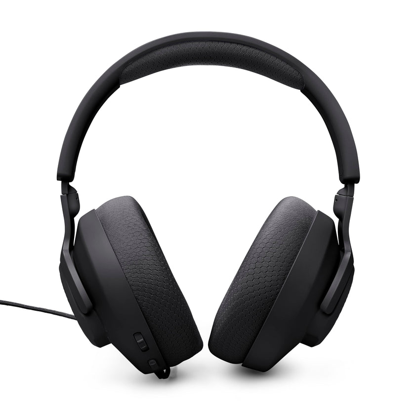 JBL Quantum 100M2 - Wired Over-Ear Gaming Headset with omnidirectional, Detachable mic with Mute Option and Fabric-Covered Memory Foam Ear Cushions, Compatible with All Platforms (Black) 🍁 All In One Marketplace Canada