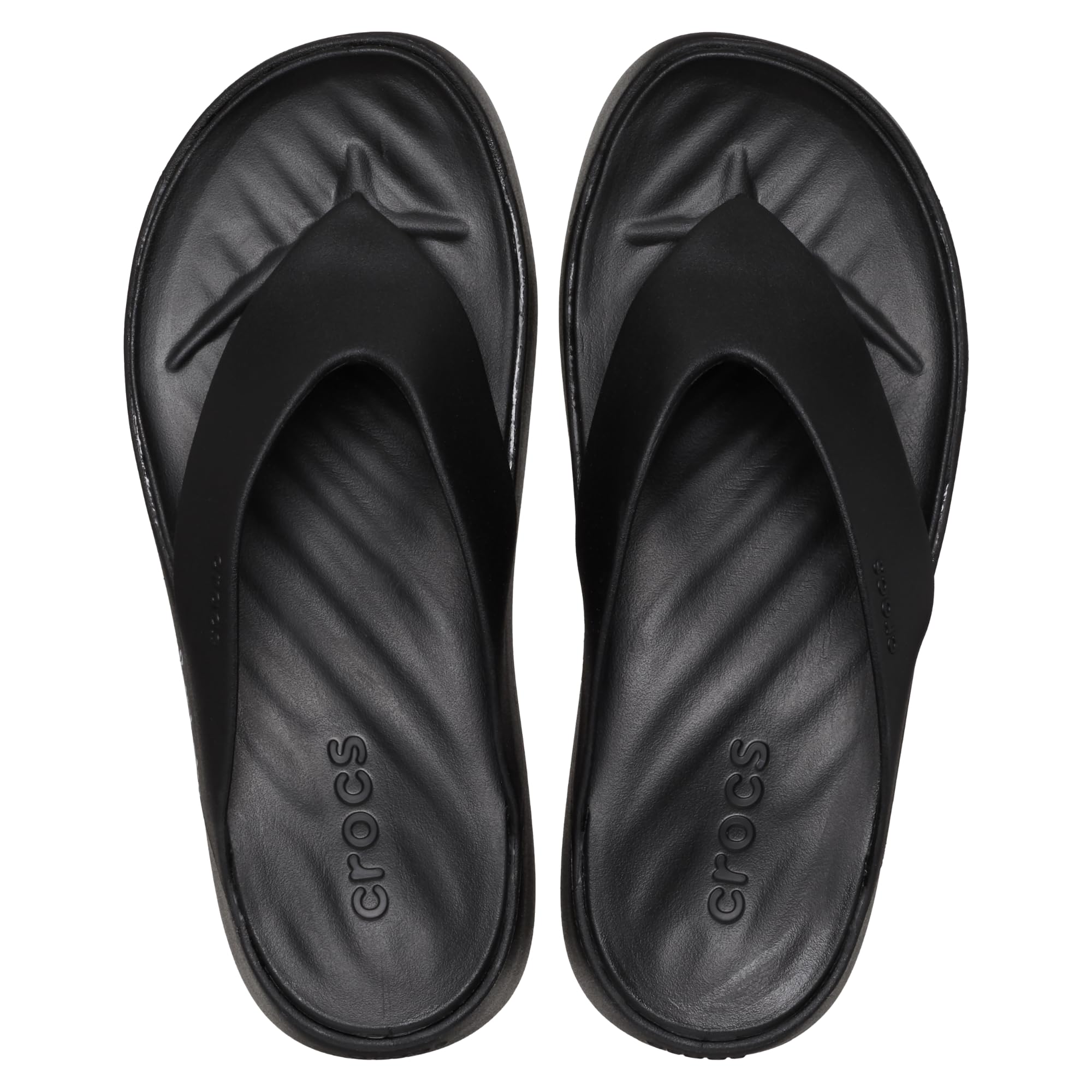 Crocs Women's Getaway Platform Flip Flops, Wedge Sandals for Women, Black, 7 🍁 All In One Marketplace Canada