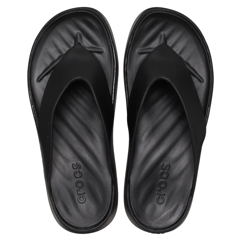 Crocs Women's Getaway Platform Flip Flops, Wedge Sandals for Women, Black, 7 🍁 All In One Marketplace Canada