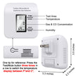 4-in-1 Upgraded Natural Gas Leak Detector and Carbon Monoxide Detectors,Carbon Monoxide Detectors Plug in with Temperature & Humidity Monitor CO Methane Propane Alarm for Home RV Hotel (1Pack White) 🍁 All In One Marketplace Canada