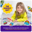 Dan&Darci Shrink Art Craft Kit for Girls and Boys Ages 6-12 - Shrink Magic Charm Making Kit with 30 Pre-Cut Shrink Plastic Templates - Kids Craft Birthday Gift for 7 8 9 10 Year Olds 🍁 All In One Marketplace Canada