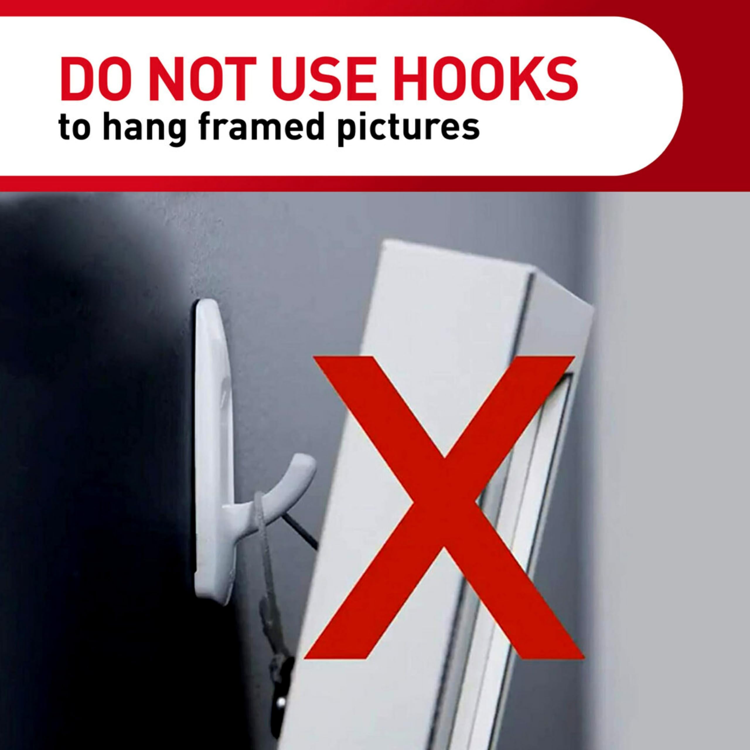 Command Large Utility Hooks, Damage Free Hanging Wall Hooks with Adhesive Strips, No Tools Wall Hooks for Hanging Back to School Dorm Organizers, 7 White Hooks and 12 Command Strips 🍁 All In One Marketplace Canada