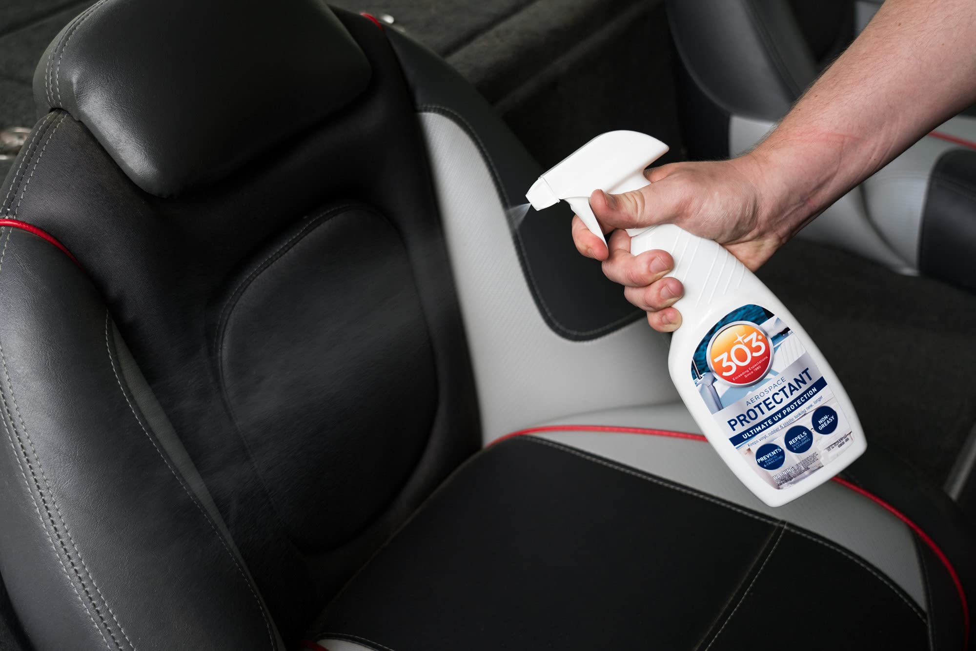 303 Marine Aerospace Protectant - Ultimate UV Protection - Keeps Vinyl, Rubber, and Plastic Looking New, Longer, 16 fl. oz. (30340CSR) 🍁 All In One Marketplace Canada