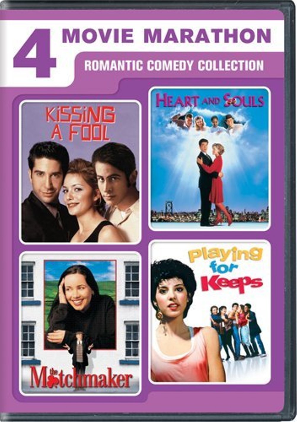 Romantic Comedy Collection: Volume 3 (Kissing a Fool / Heart and Souls / The Matchmaker / Plaing for Keeps) - DVD