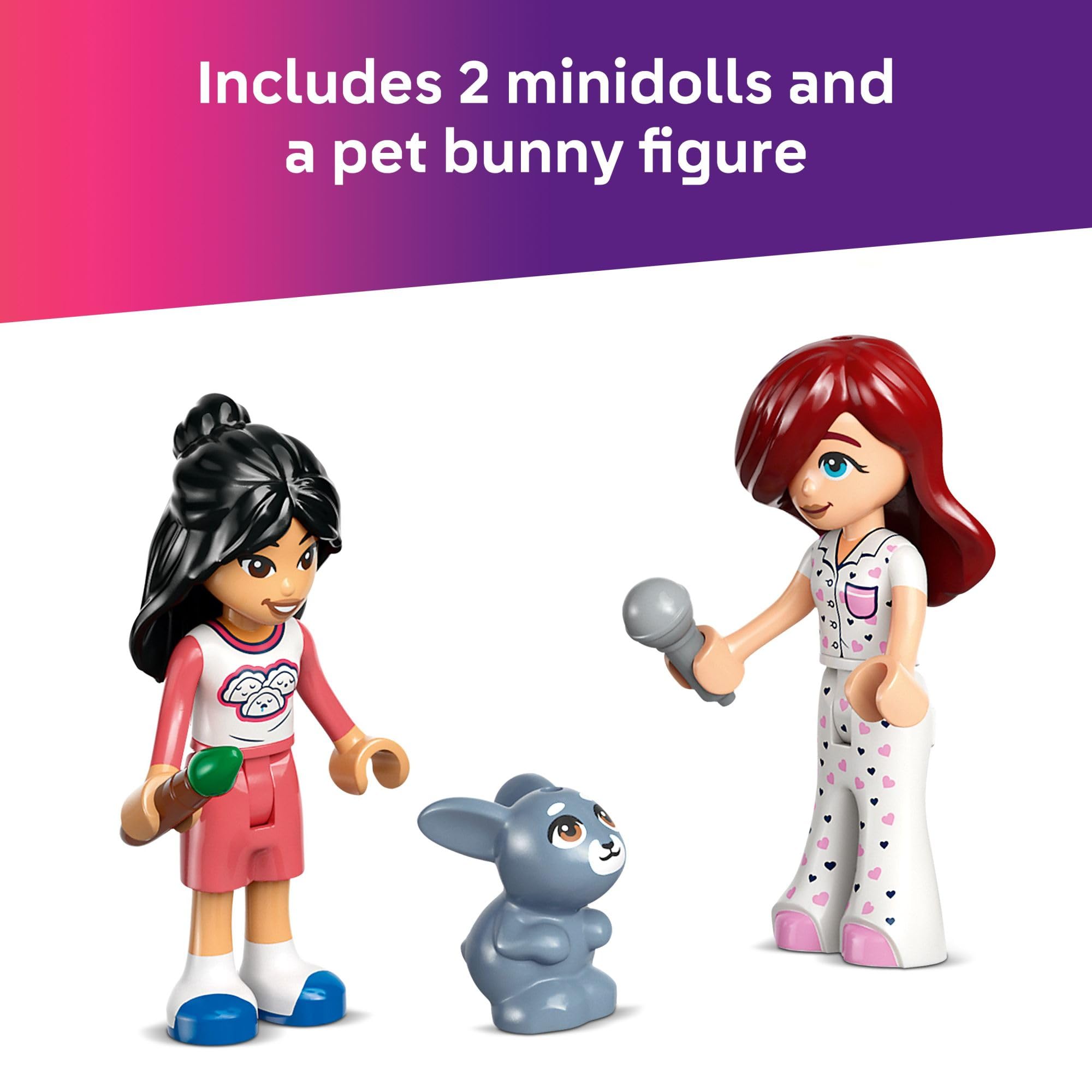 LEGO Friends Paisley's Room Building Toy - Pretend Play Set for Kids, Girls and Boys, Ages 6+ - with 2 Minidolls, Pet Bunny Figure, and Plushie-Style Piece - Gift Idea for Birthdays - 42647 🍁 All In One Marketplace Canada