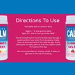 Natural Calm Magnesium Gummies (Raspberry Lemon Flavour), 120 Count - Chewable - Fast Absorbing - Relaxing - Vegan, Gluten-free, Ages 4 and up 🍁 All In One Marketplace Canada