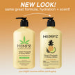 Hempz Sweet Pineapple & Honey Melon Moisturizing Skin Lotion, Natural Hemp Seed Herbal Body Moisturizer with Jojoba, Natural Extracts, Vitamin A and E, 17 oz 🍁 All In One Marketplace Canada