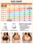 PoseFree Jelly Bras for Women Full Coverage Full Support and Lift No Underwire Back Smoothing Bralette Everyday Bra (Nude,XL) 🍁 All In One Marketplace Canada