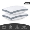 Utopia Bedding Bed Pillows for Sleeping Queen Size (Grey), Set of 2, Cooling Hotel Quality, Gusseted Pillow for Back, Stomach or Side Sleepers 🍁 All In One Marketplace Canada