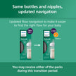 Philips Avent Natural Glass Baby Bottles with Natural Response Nipples (Medium Flow, Flow 3), 8oz, 3-pack, SCY913/03 🍁 All In One Marketplace Canada