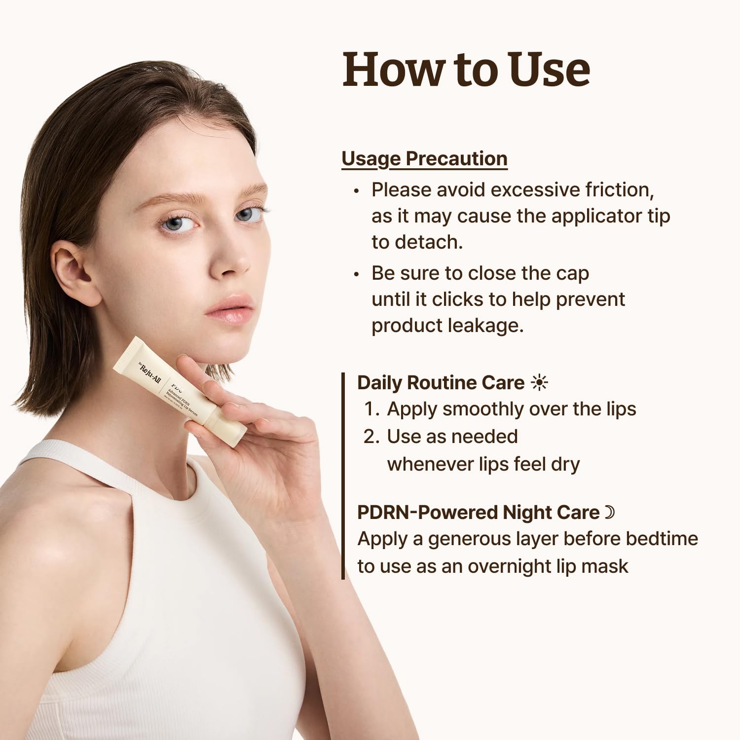 Dr. Reju-All Advanced PDRN Rejuvenating Lip Serum - Hydrating Lip Balm with Lipozip PDRN for Glowy, Dewy Lips - Gentle Exfoliating & Smoothing Lip Moisturizer - Hibiscus & Lactic Acid - 10ml 🍁 All In One Marketplace Canada