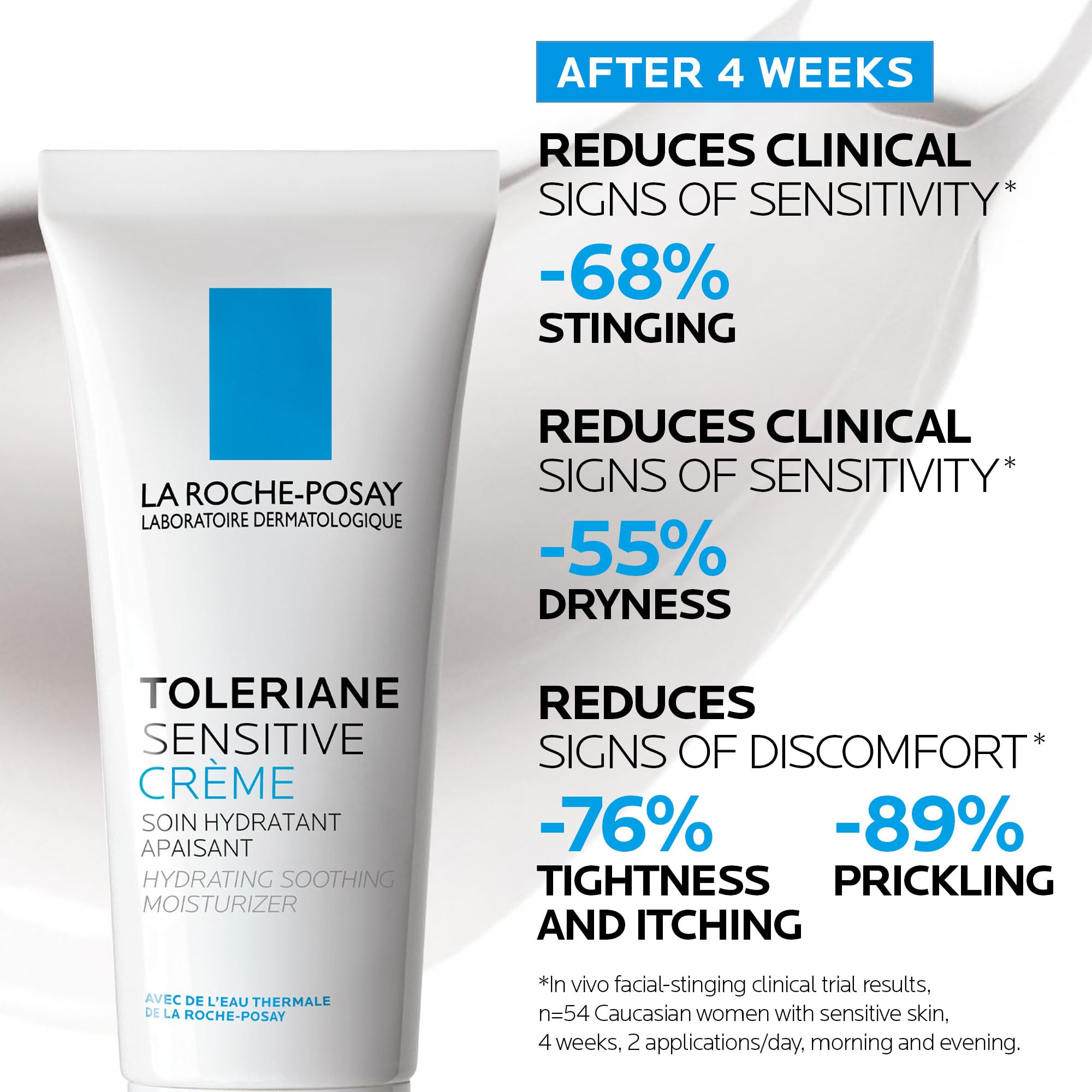 La Roche-Posay Face Moisturizer for Sensitive Skin, Toleriane Sensitive Face Cream with Niacinamide and Ceramides, for Normal to Combination Skin, Alcohol Free, Fragrance Free, 40mL 🍁 All In One Marketplace Canada